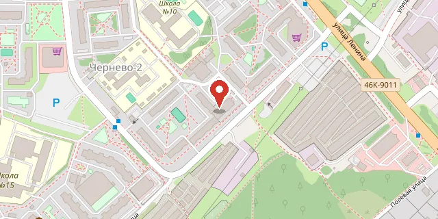Карта: г. Красногорск, ул. Братьев Горожанкиных, д.2А
