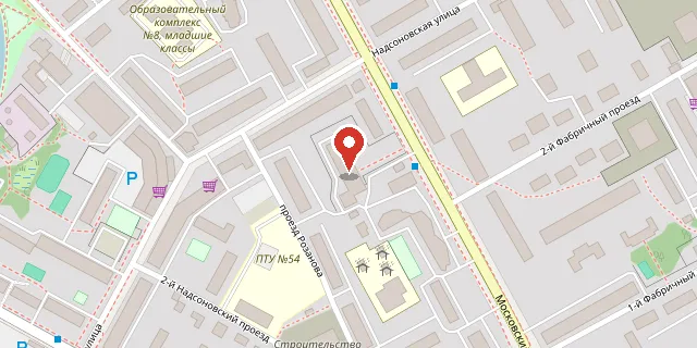 Карта: г. Пушкино, Московский пр-т, дом 42