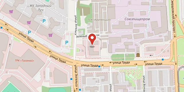 Карта: г.Челябинск, ул.Энгельса, д. 15