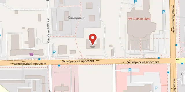 Карта: г. Кемерово, Октябрьский пр., д. 32