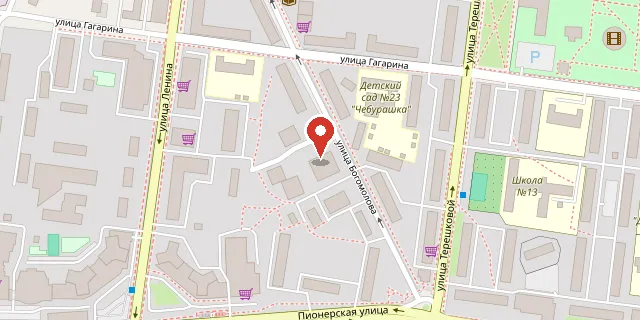 Карта: г. Королев, ул.Богомолова, д. 4