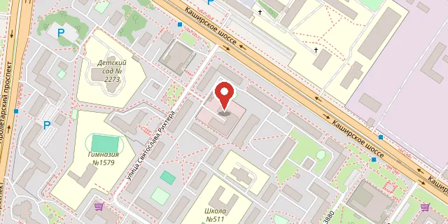Карта: Каширское шоссе, д. 44, корп. 4