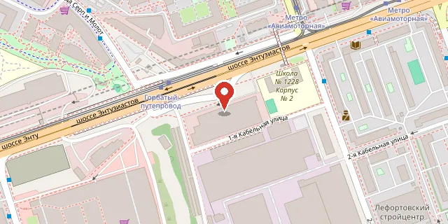 Карта: шоссе Энтузиастов, д. 14