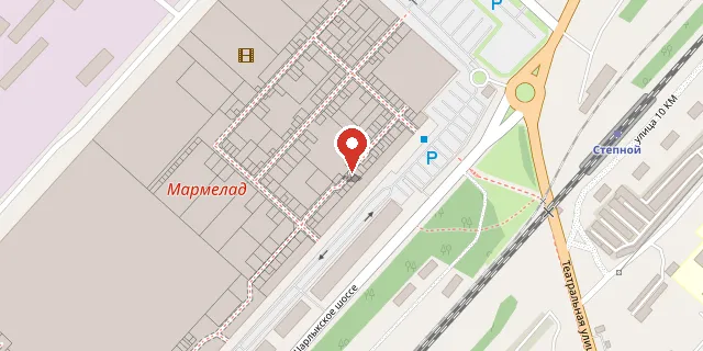 Карта: г. Оренбург, Шарлыкское шоссе, 1/2
