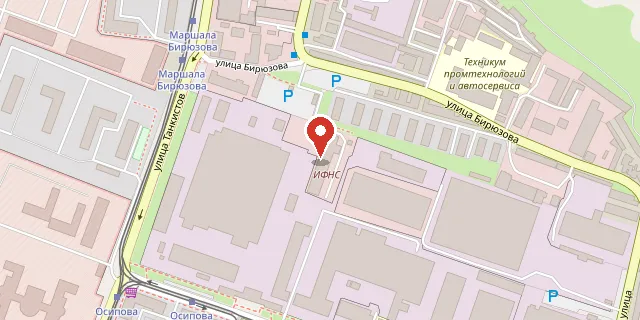 Карта: г. Саратов, ул. им. Бирюзова С.С., д. 7А