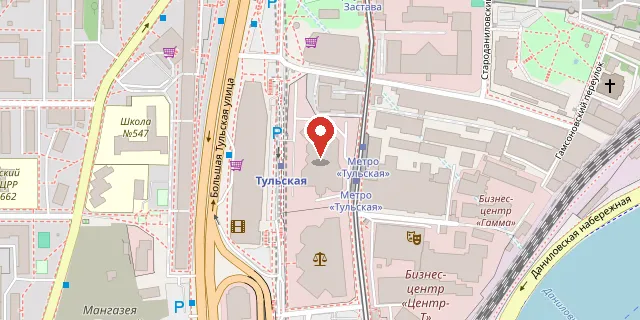 Карта: ул. Б. Тульская, 15