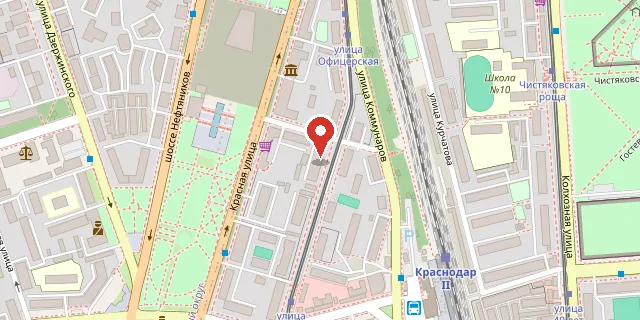 Карта: 350020, г. Краснодар, ул. Коммунаров, 235