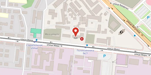 Карта: г. Новосибирск, ул. Мира, 63