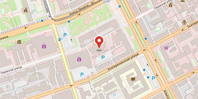Карта: г.Пермь, ул. 1-ая Красноармейская, д. 21