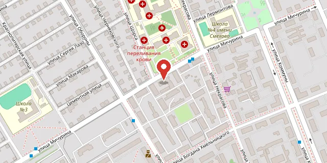 Карта: г. Михайловка, ул. Мичурина, 17а